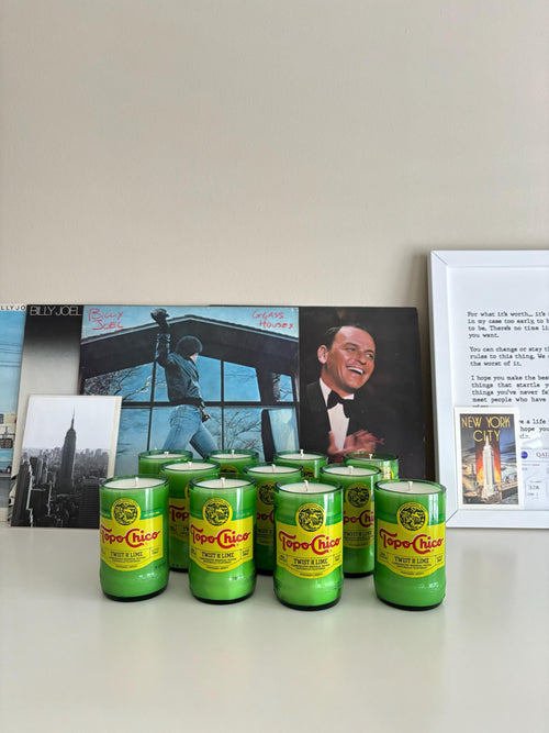 Classic Topo Chico Candle